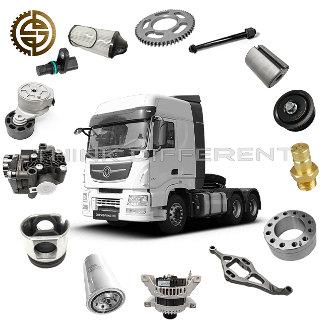 DONGFENG GX X9 X7 X1 X7 KC EQ D1L Original Quality China Dump Truck Tractor Truck Tipper Truck Parts Heavy Truck Engine Transmission Brake Spare Parts