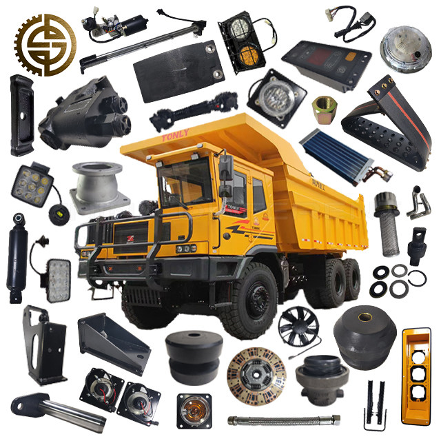 TONLY Original Quality China Dump Truck Tractor Truck Tipper Truck Excavator Crane Loader Parts 