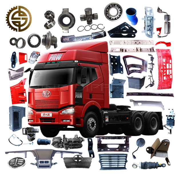 FAW Jiefang J7 JH6 J6 Tractor Truck Original Quality Engine Transmission Gearbox Suspension Brake System Truck Other Body Spare Parts