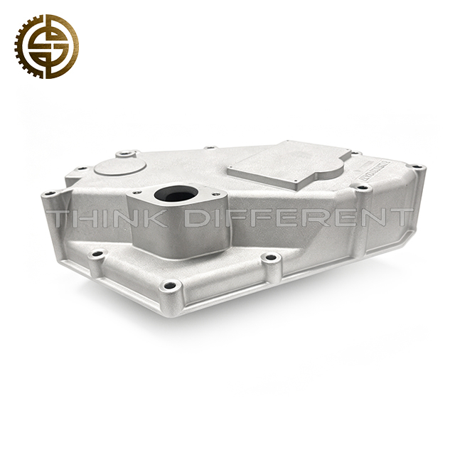 612600012437 Oil Cooler Cover High Temperature Resistant Engine Cooling Parts For Weichai Heavy Duty Diesel Engine