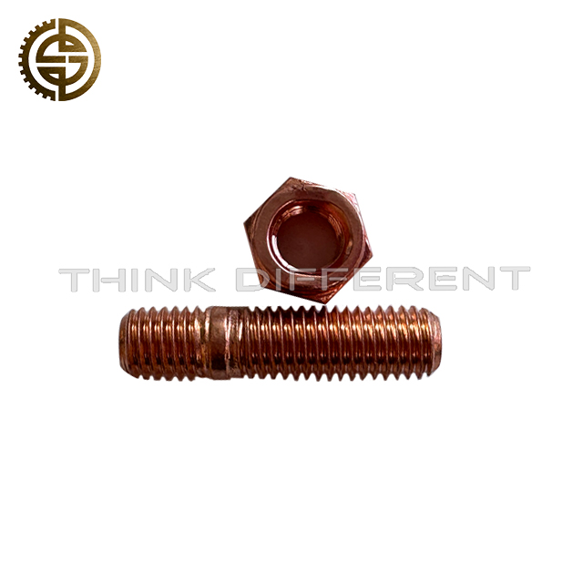 Stud 61000785 High-quality for SANY Mining Dump Truck Parts Turbocharger Stud Bolt Kit with Nut High Temperature Resistant Exhaust Fastener