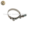 Spring Loaded Constant Tension T-Bolt Clamp 5290512 For Heavy-Duty Truck Stainless Steel Charge Air Hose Fastening Clamp Replacement Parts For Cargo Truck Engine Turbo Intake Pipe Sealing Assembly