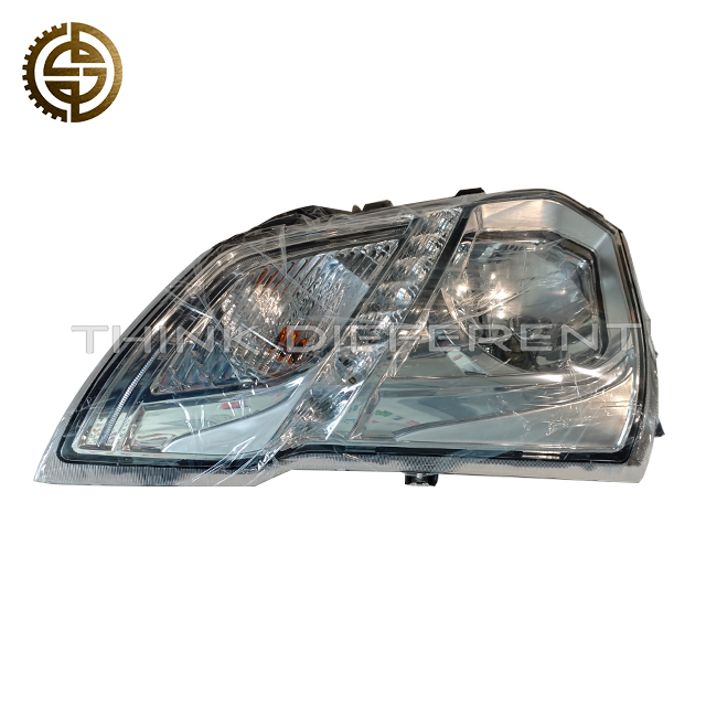 Left And Right Front Combination Headlight Assembly L137101107A0 / L1371010207A0 For Medium-Duty Truck UV Resistant Clear Front Headlamp Replacement Parts For Cargo Truck Cab Lighting System