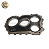 Gearbox Rear Partition Cover 12JSD200T-1707016-1 For Heavy-Duty Truck Fast 12JSD200T Gearbox High Strength Cast Alloy Separation Rear Housing Replacement Parts For 12-Speed Cargo Truck Auxiliary Trans