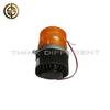 141603000050A Amber LED Warning Strobe Light For SANY JY100 Excavator Crane Construction Machinery