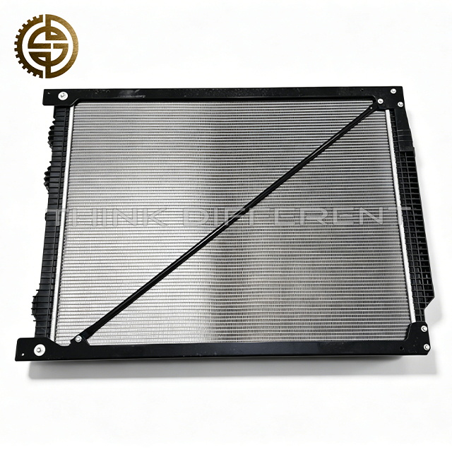 Radiator With Fan Shroud Assembly H4130020107A0 for FOTON AUMAN Truck 