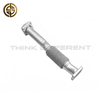 Flexible Exhaust Hose Assembly M412000000177 Double Stainless Steel Mesh For FOTON AUMAN Heavy Truck Exhaust System High Quality Brand New Parts
