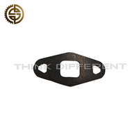 Turbocharger Oil Return Line Gasket 3937706 / 4891288 Oil And High Temperature Resistant Cummins Engine Lubrication System Sealing Parts