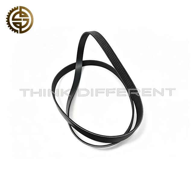 5580038 V-Ribbed Belt 6PK1591 High Efficiency Engine Drive Belt For Cummins ISZ13 Heavy Duty Diesel Engine