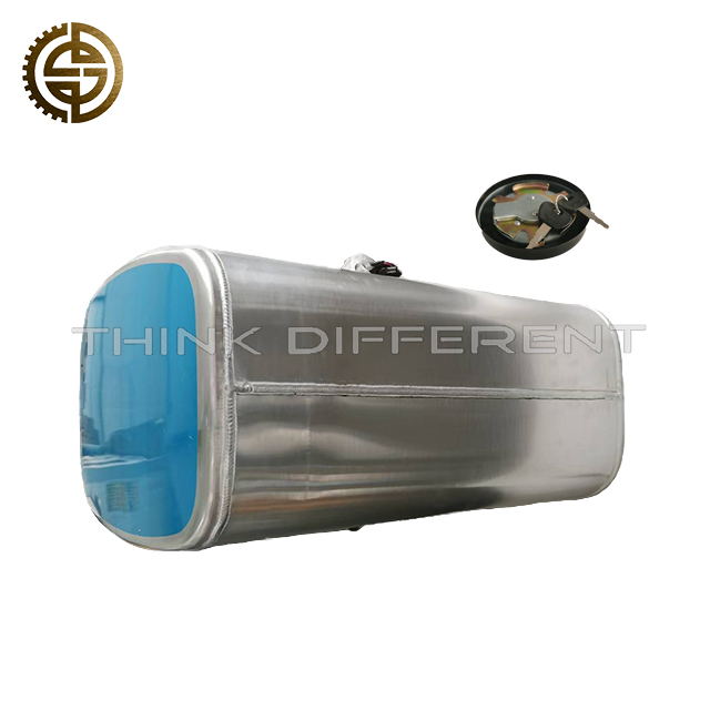Custom Aluminium Fuel Tank For Heavy-Duty Truck Engine Parts 200L/250L/300L Mirror Polishing Available Replacement & Refit Parts For Engine Fuel Supply System