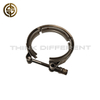 V-Clamp 3060459 For Heavy-Duty Truck High Temperature Resistant Stainless Steel Exhaust Pipe Fastening Clamp Replacement Parts For Cargo Truck Engine Turbo Exhaust Sealing System