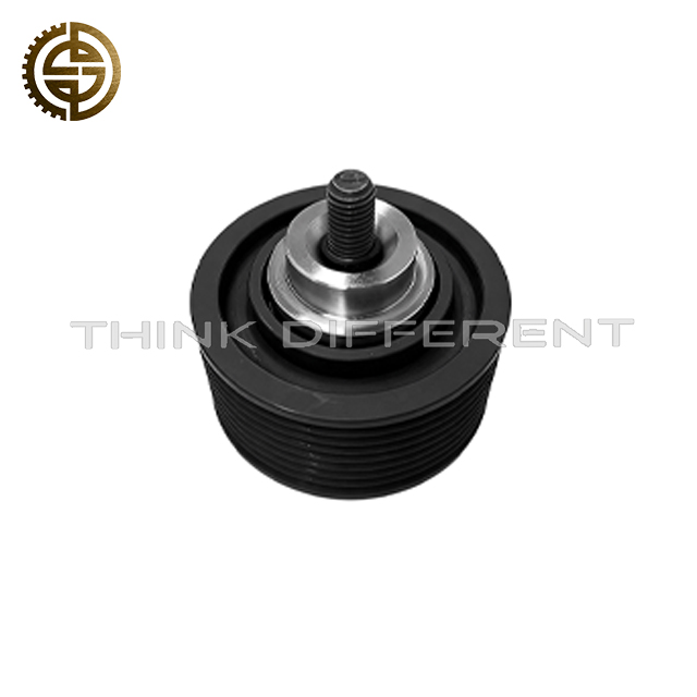 Multi-Rib Belt Guide Idler Pulley 5265369 Cummins Engine Parts Heat Resistant Sealed Bearing Idler Wheel Light-Duty Logistics Diesel Engine Front Drive System Durable High Quality Brand New Products