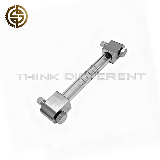 Hydraulic Level Gauge 11225932 Aluminum Base Sight Tube LGMG Heavy Spare Truck Parts Mining Truck Parts Construction Machinery Parts