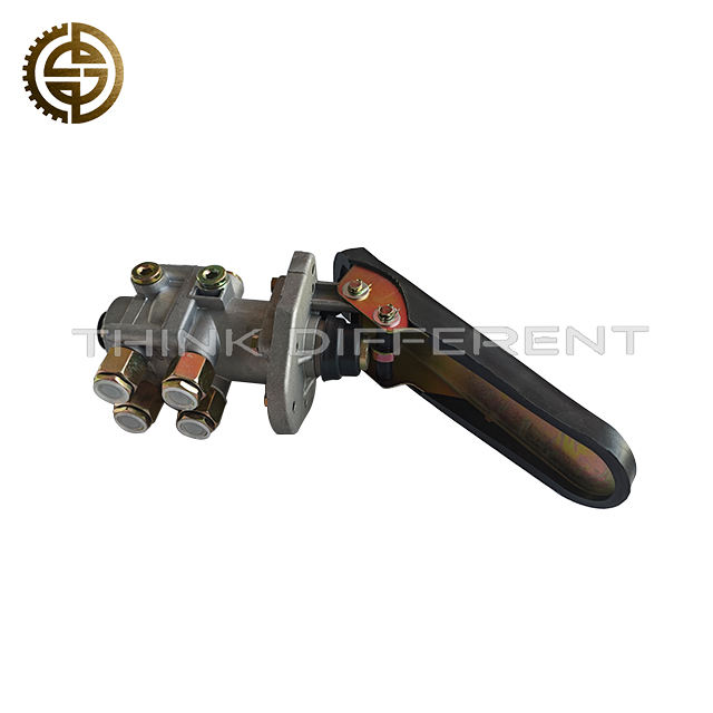 Brake Master Valve With Pipe Connector Assembly 3514010-D9860W Air-tight Vibration-resistant FAW jiefang Heavy Truck Service Brake Pneumatic Parts