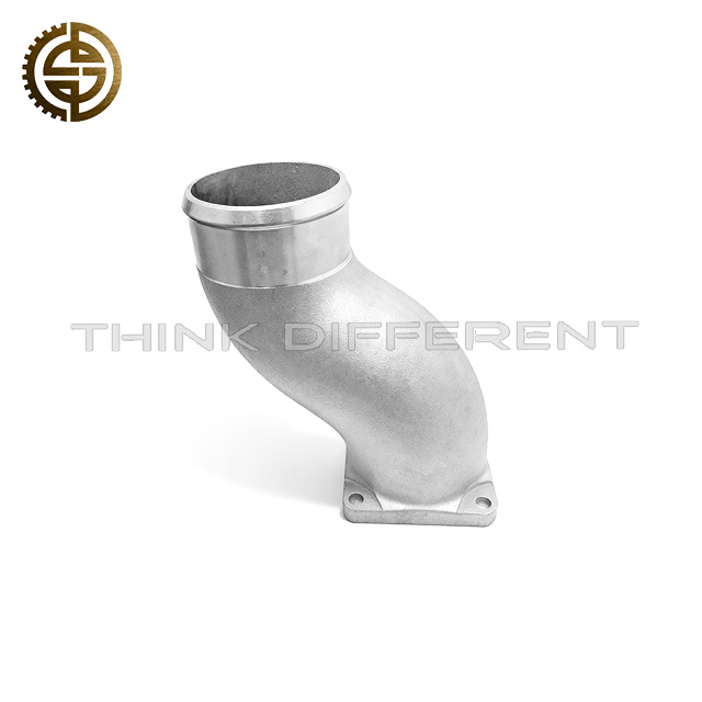 Engine Aluminum Intake Elbow Pipe 100317141 for SINOTRUK Heavy Truck