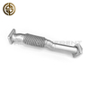 Flexible Exhaust Hose Assembly M412000000177 Double Stainless Steel Mesh For FOTON AUMAN Heavy Truck Exhaust System High Quality Brand New Parts