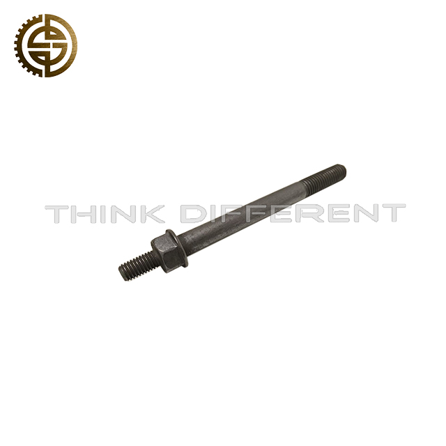 High Strength Cylinder Head Stud With Flange 3680953 For Heavy-Duty Truck Cummins Diesel Engine Fastening Bolt Replacement Parts For Engine Combustion And Valve System Maintenance