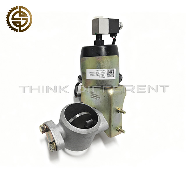 Vacuum Exhaust Brake Valve Assembly With Solenoid Valve L0350030504A0 for FOTON Heavy Truck