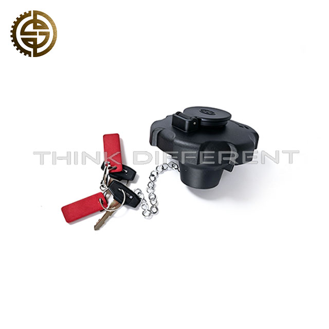 1103010-Q205 Lockable Anti Theft Fuel Tank Cap Fit for FAW Heavy Duty Trucks Durable Sealed Fuel System Replacement Part