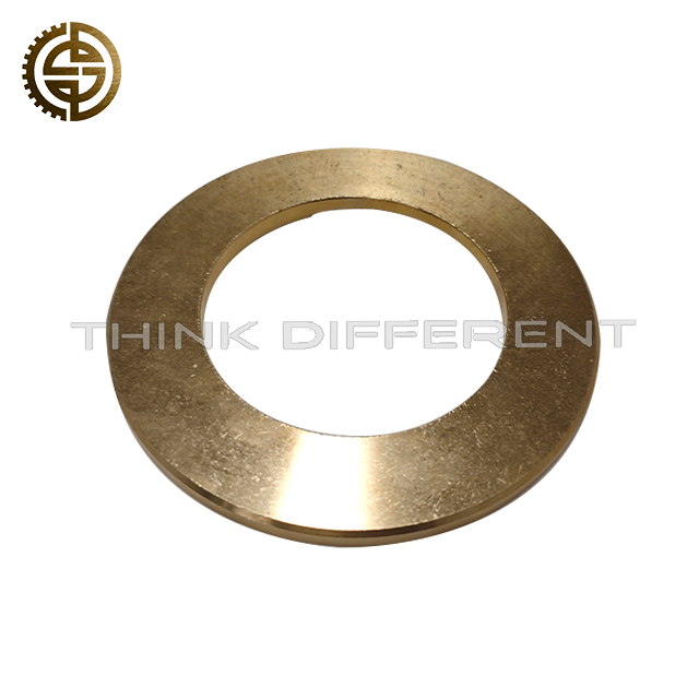 Wear Resistant Brass Flat Washer HD90149416112 For Heavy-Duty Truck 35Ton Axle Self-Lubricating Metal Buffer Shim Replacement Parts For Cargo Truck Drive Axle Maintenance Assembly