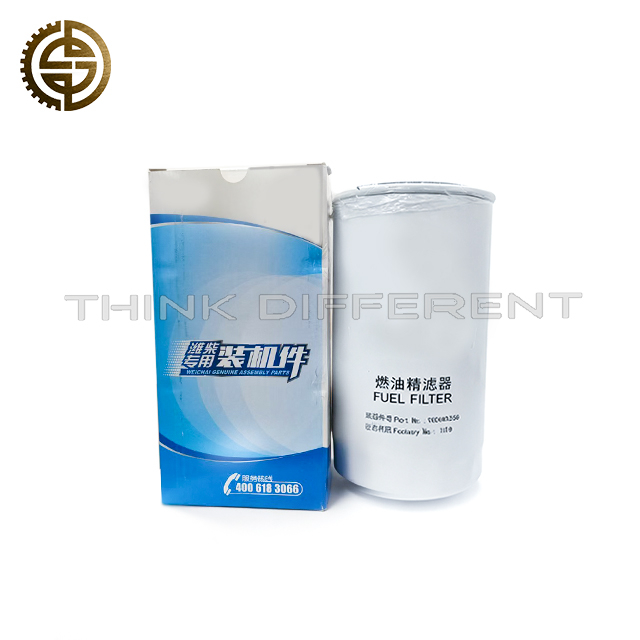 Spin-On Fuel Filter 1000442956 WEICHAI Engine Parts Multi-Layer Filter Paper For SHACMAN SINOTRUK FOTON Heavy-Duty Truck Parts