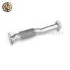 Flexible Exhaust Hose Assembly M412000000177 Double Stainless Steel Mesh For FOTON AUMAN Heavy Truck Exhaust System High Quality Brand New Parts