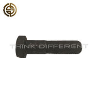 Fine Thread Hex Head Bolt Q151B2080TF2 For Heavy-Duty Truck Quenched Black Oxide Chassis Fastening Bolt Replacement Parts For Cargo Truck Chassis And Axle Assembly