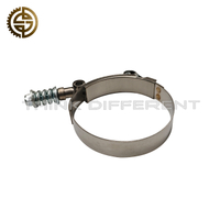 Spring Loaded Constant Tension T-Bolt Clamp 5290512 For Heavy-Duty Truck Stainless Steel Charge Air Hose Fastening Clamp Replacement Parts For Cargo Truck Engine Turbo Intake Pipe Sealing Assembly